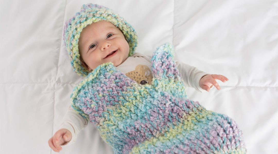 Loom Knitting: Make a Baby Cocoon by Michele Muska - Creativebug