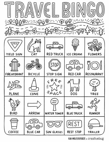 Creativebug Patterns and Printables