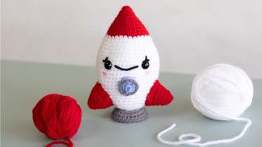 Amigurumi Rocketship