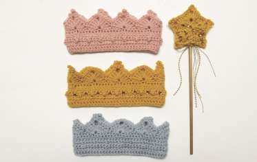 Child's Crown and Star Wand