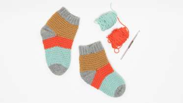 Toe-Up Socks in the Round