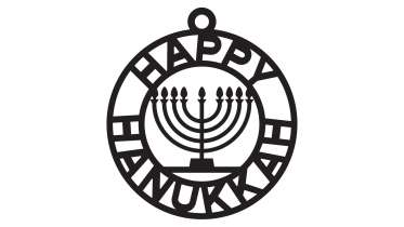 Hanukkah Tag SVG