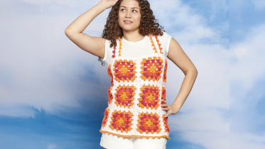 Crochet Granny Picot Edged Tank