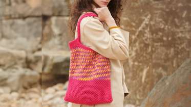 Beginner Bold Crochet Tote