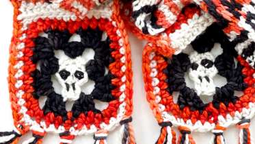 Skull Squared Scarf