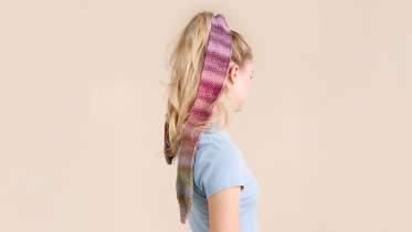 Knit Hair Bow
