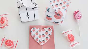 Valentine’s Day Folded Boxes