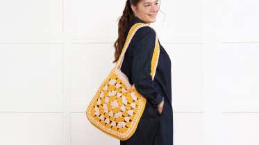 Crochet Granny Tote Bag