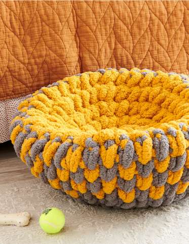 Crochet Pet Nap Bed