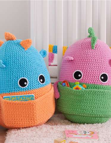 Crochet Cuddle Monsters