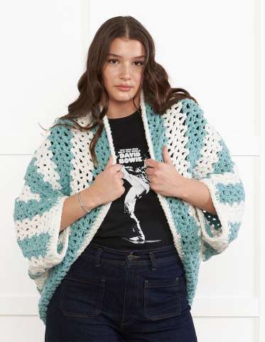 Crochet Cocoon Cardigan
