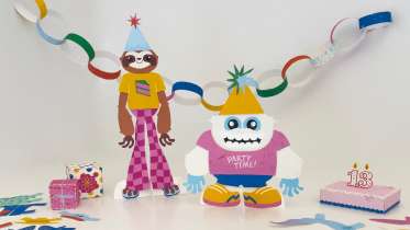 Creativebug and Friends Party Paper Dolls