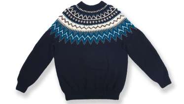 Knit Adult Yoke Sweater