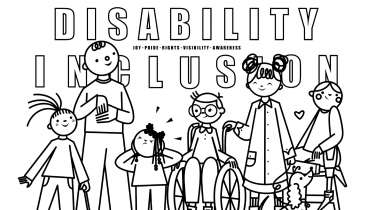 Celebrate Disability Inclusion Coloring Page