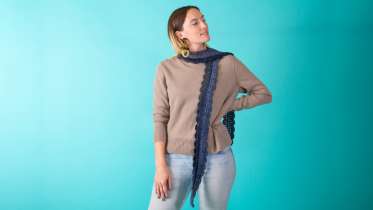 One Skein Crochet Scarf