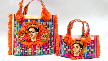 Frida Kahlo Woven Bag