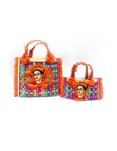 Frida Kahlo Woven Bag