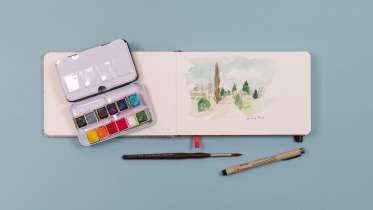 How To Use A Watercolor Block 