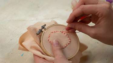 Hand-Stitched Needle Case by Heidi Parkes - Creativebug