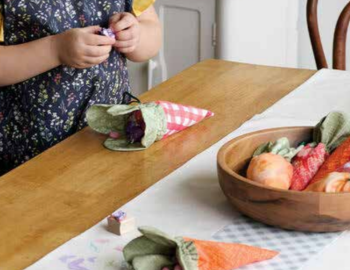 Carrot Drawstring Treat Bags