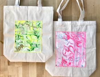Marbled Totes: 9/7/17