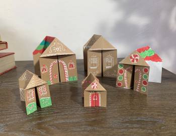 Paper Holiday Village: 12/13/18
