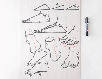 Foundational Figure Drawing: Hands and Feet