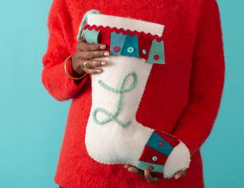 Sew a Christmas Stocking Using EZ Quilting Templates