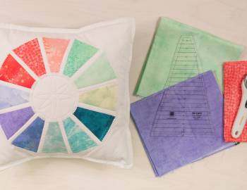 Sew a Color Wheel Pillow