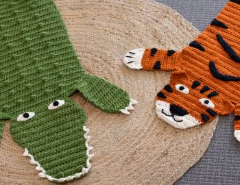 Crochet a Wild Animal Rug