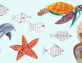 Mixtape: 6 Ocean Animals to Draw and Paint