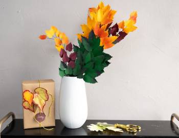 Make Paper Plants for Home Decor: A Daily Practice