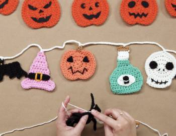Crochet Halloween Appliqués