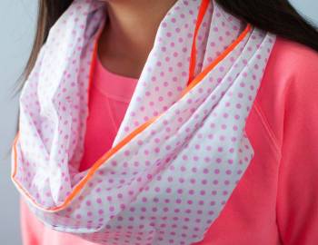 Kids Sewing: Infinity Scarf