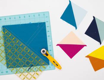 How to Batch Cut Half Square Triangles