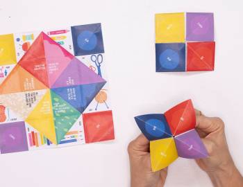 How to Fold an Origami Fortune Teller