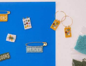 Make Beaded Badges and Charms