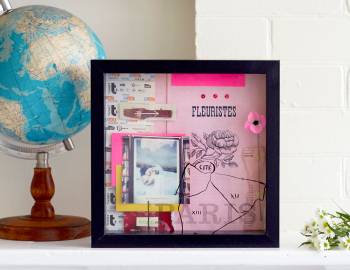 How to Make a Shadowbox Collage
