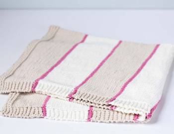 Beginner Knits: How to Knit a Baby Blanket