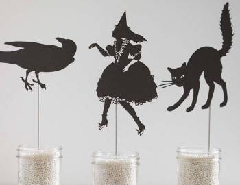 Cricut Crafts: Make Halloween Shadow Puppets