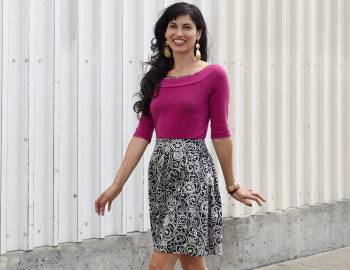 Learn to Sew Clothes: Sewing a Classic Gathered Skirt