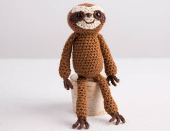 Crocheted Sloth